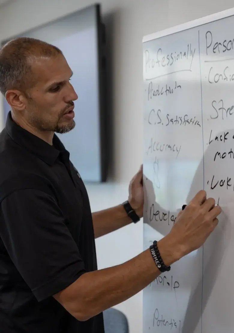 Whiteboard breakout room